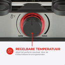 Bourgini Gourmette Reclette Pure Zwart/RVS