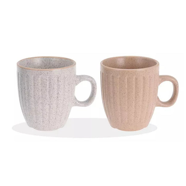 Excellent Houseware Bekers 150 ml 2 Stuks Aardewerk