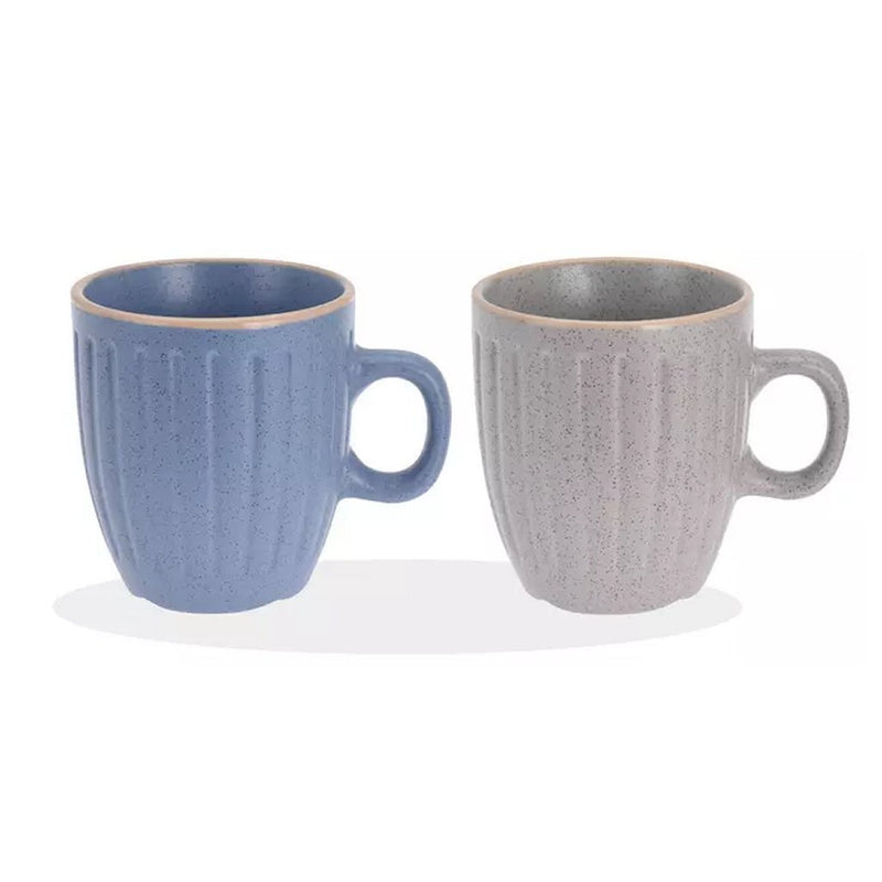 Excellent Houseware Bekers 150 ml 2 Stuks Aardewerk