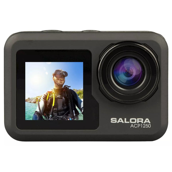 Salora ACP1250 Action Cam 4K Zwart