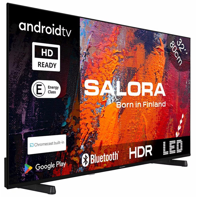 Salora 32HA550 HD Android TV 32 Inch Zwart