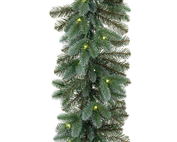 Kerstslinger Trondheim Micro LED BO buiten 270cm