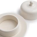 Royal Boch Vienne Botervloot Aardewerk/Wit