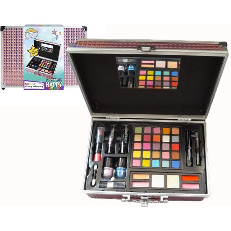 Deedoo Make-Up Koffer 27x18 cm Roze