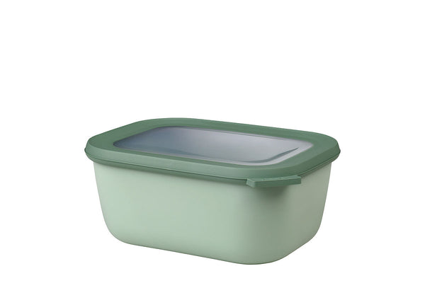 Mepal multikom Cirqula rechthoekig 1500ml - nordic sage