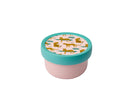 Mepal Campus Fruitbox Leopard 300 ml Groen/Roze