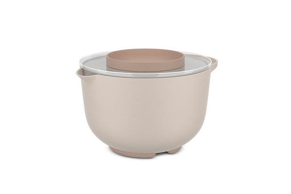 Mepal beslagkom Chef It 3000ml met spatdeksel - chalk