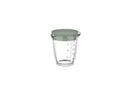Mepal glas maatbeker Chef It 500ml met deksel - nordic sage