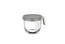 Mepal glas maatbeker Chef It 1000ml met deksel - nordic sage