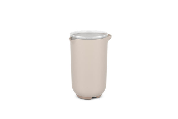 Mepal mixbeker Chef It 1000ml met deksel - chalk