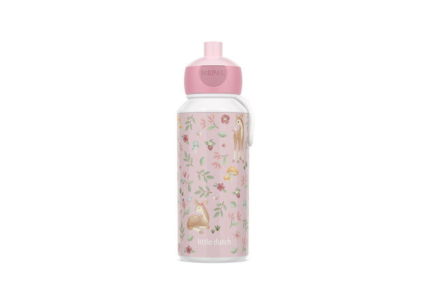 Mepal Pop-Up Drinkfles Little Dutch Fairy Garden 400 ml Roze
