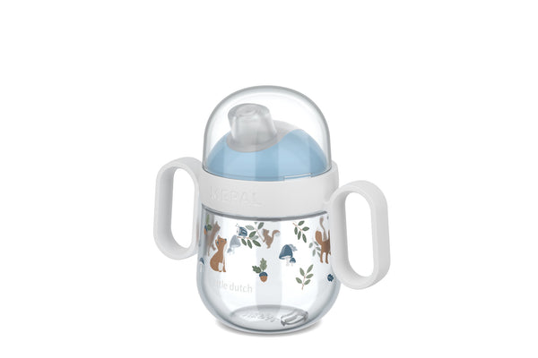 Mepal Little Dutch Forest Friends Antilekbeker Blauw/Wit