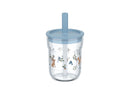 Mepal kinderglas Mio 250ml met rietje - forest friends