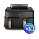 Philips NA552/00 5000 Series Airfryer 9L 2750W Zwart/Goud