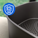 Philips NA461/00 4000 Series Dual-Stacked Dubbele Airfryer 10L 2750W Zwart/Zilver