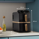 Philips NA462/70 4000 Series Airfryer 10L 2750W Zwart/Goud