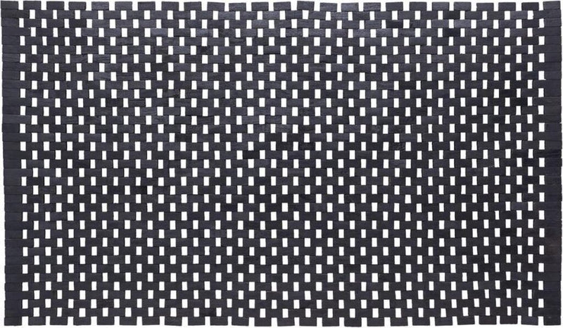 Sealskin Woodblock Badmat 52x90 cm Teak Zwart