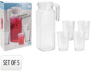 Drinkglazenset met Kan, 5dlg.