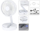 Ventilator opklapbaar incl. USB en oplaadfunctie 13cm