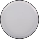 Melamine servies W/B bord 25cm