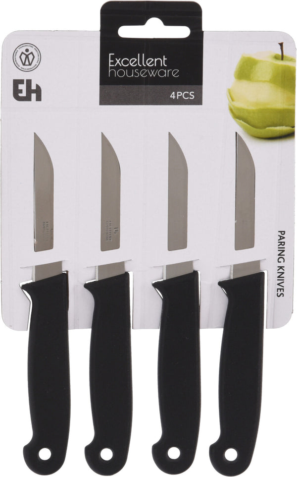 EH Schilmesjes RVS set van 4 stuks