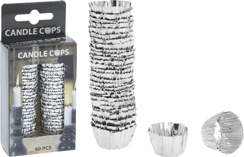 Kaarsenpassingen 60 stuks