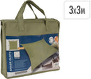 Schaduwdoek UV50+ Vierkant 3x3m - groen