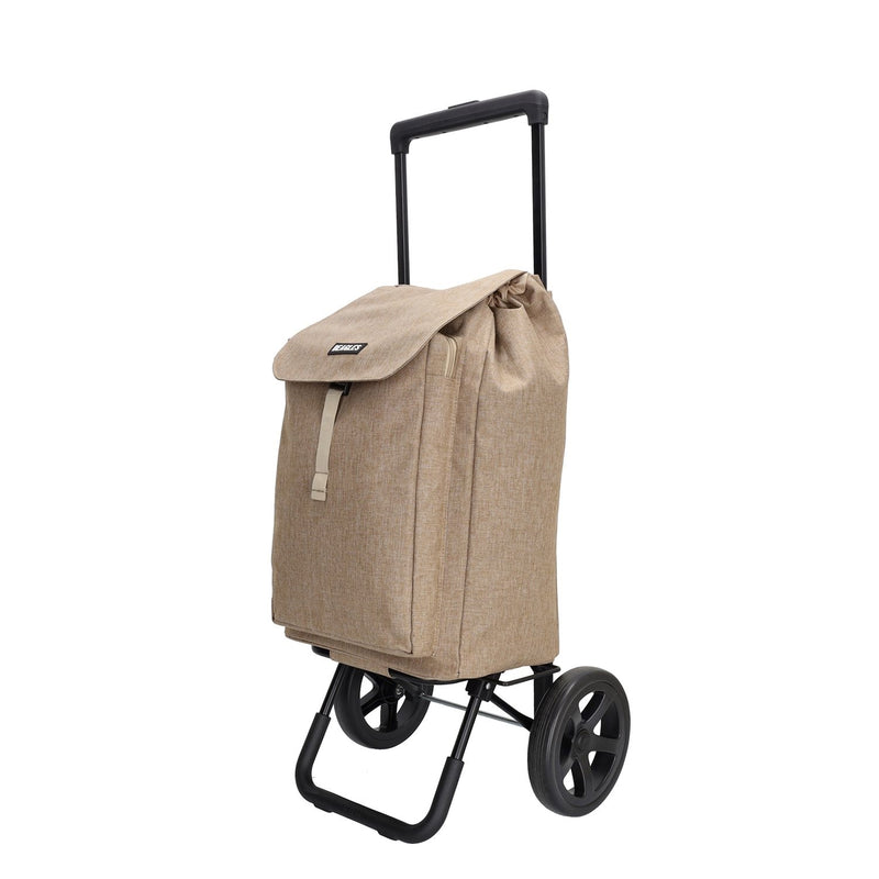 Beagles Boodschappentrolley Taupe 100x43x40cm