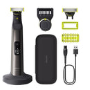 Philips QP6652/61 OneBlade Pro 360 Face+Body Trimmer Zwart/Lime