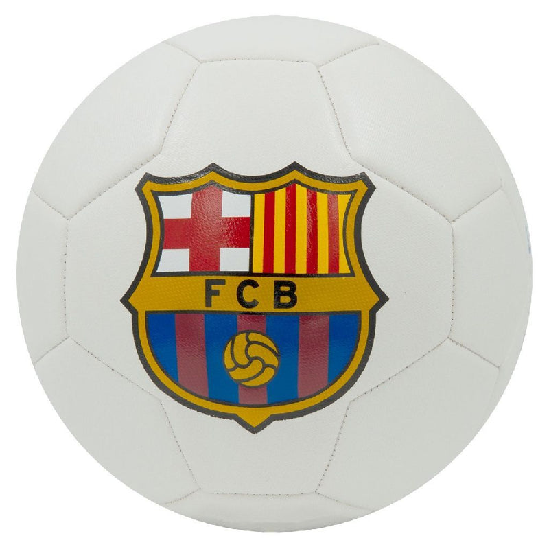 Voetbal FC Barcelona Maat 5 Wit