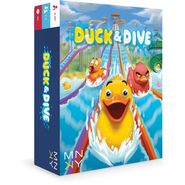 MNKY Duck en Dive kaartspel + eendjes