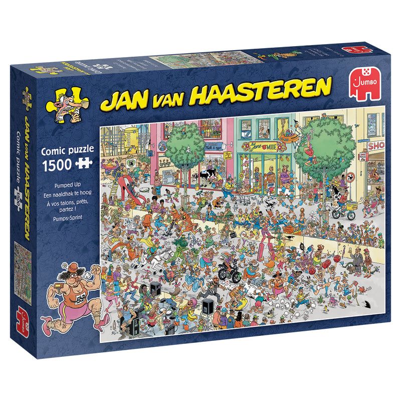 Jumbo Puzzel Jan Van Haasteren Een Naaldhak te Hoog 1500 Stukjes
