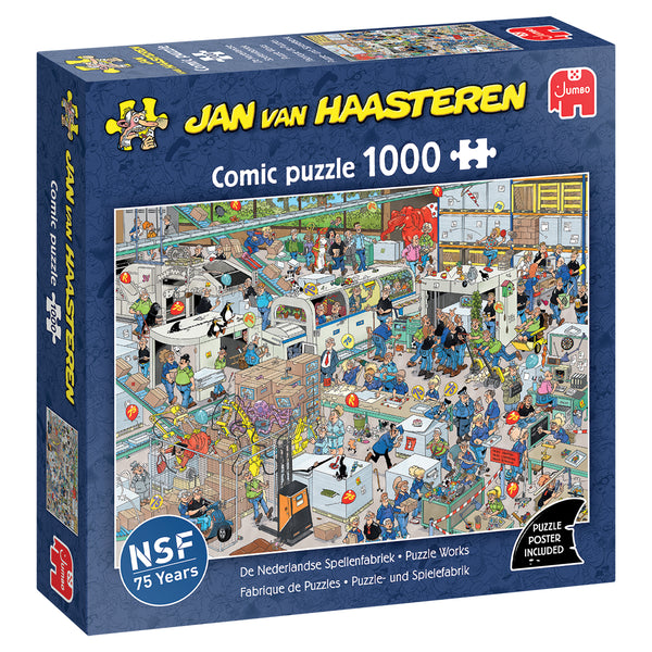 Jan van Haasteren Legpuzzel - De Nederlandse Spellenfabriek - 1000st.