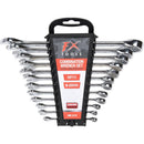 FX Tools Steekringsleutelset 6-22 mm 12-delig Staal