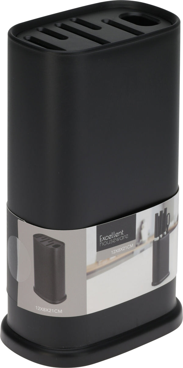 Messenblok PP 124x80x210mm - zwart