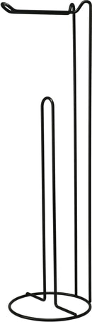 Toiletrolhouder standaard 54cm - zwart