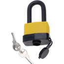 FX Tools Hangslot met Sleutel Zwart/Geel