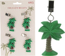 Tafelkleedgewichten Palmboom 4 stuks