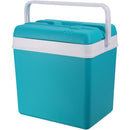Excellent Houseware Koelbox 24L 24x34x32 cm Turquoise/Wit