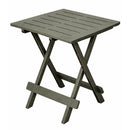 Pro GardenCampingtafel 50x43x43 Saliegroen/Kunststof