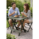 Pro GardenCampingtafel 50x43x43 Saliegroen/Kunststof
