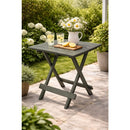 Pro GardenCampingtafel 50x43x43 Saliegroen/Kunststof