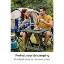 Pro GardenCampingtafel 50x43x43 Saliegroen/Kunststof
