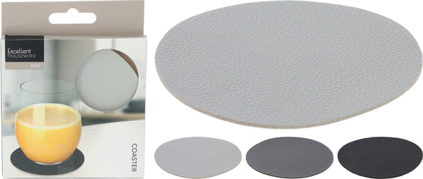 Onderzetter set PV 10cm 4 stuks