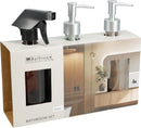 Bathroom Solution Badkamer set glas 3-delig