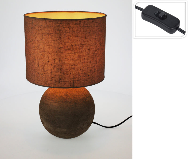 Tafellamp Stoneware Zand 37cm