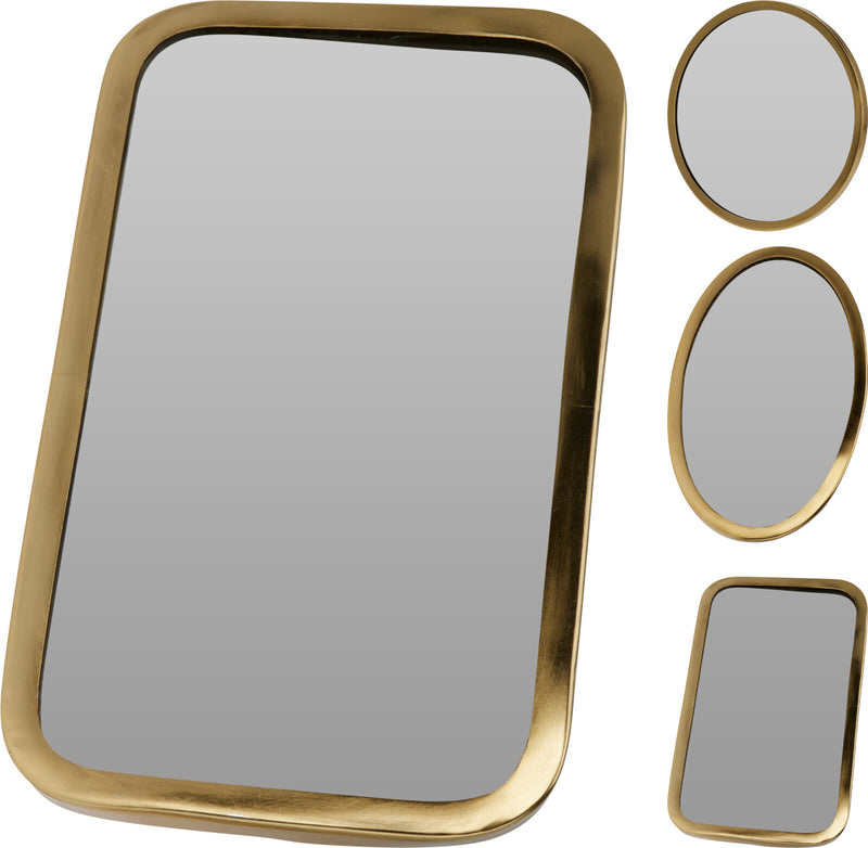 Spiegel Gold Metaal 15x25cm