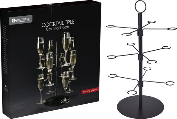 Champagne boom etagere voor 12 glazen