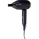 Eleganza F&ouml;hn 1200W Matzwart/Ros&eacute;goud