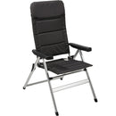 Redcliffs Outdoor Campingstoel Aluminium/Zwart